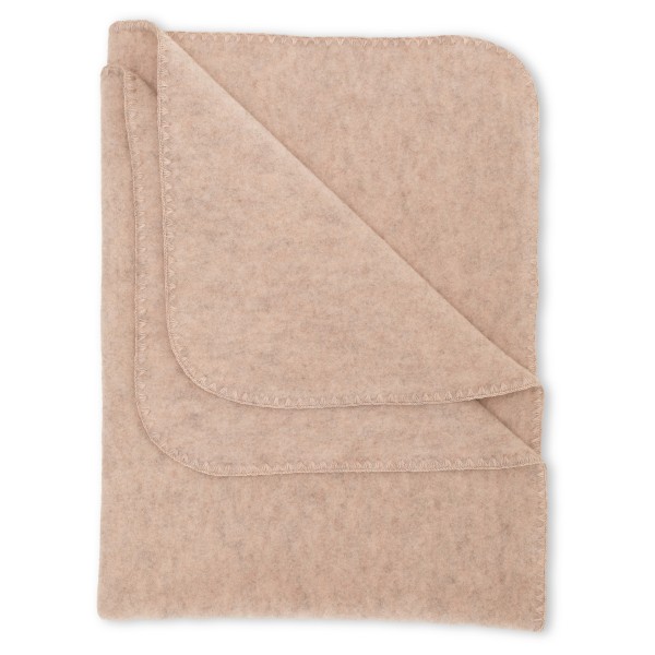 Engel - Baby-Decke mit Muschelkante - Decke Gr One Size beige von Engel