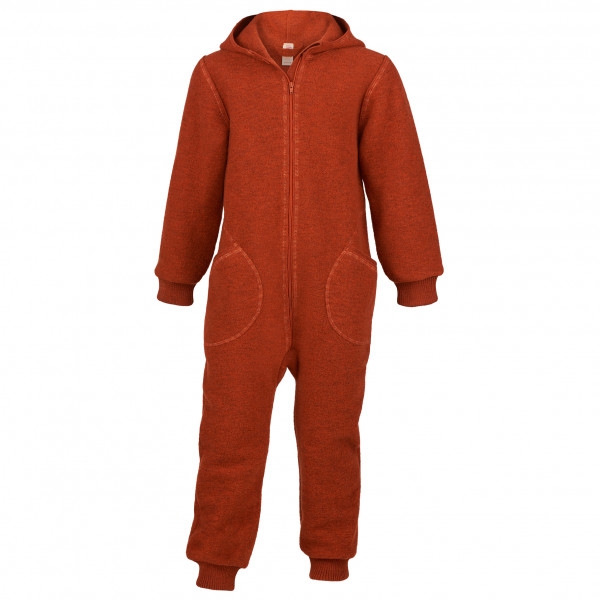 Engel - Baby-Overall mit Kapuze und Reißverschluss - Overall Gr 110/116 rot von Engel