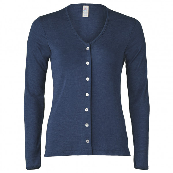 Engel - Damen Cardigan Feinripp - Wolljacke Gr 46/48 blau Engel - Damen Cardigan Feinripp - Wolljacke Gr 46/48 blau von Engel
