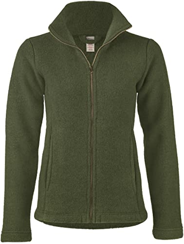 Engel Damen Women's Jacke Tailliert Wolljacke (Schilf, 34/36) von Engel