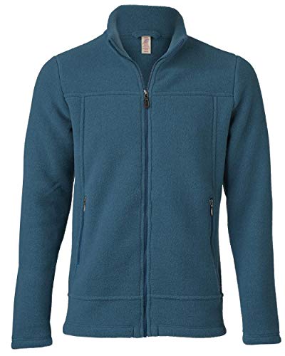 Engel Jacke Merino Wollfleece, 50-52/50/52, atlantic melange 034E von Engel