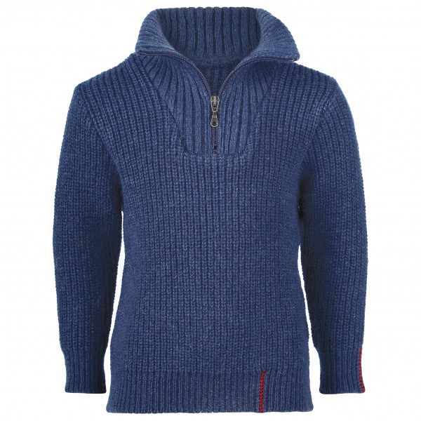 Engel - Kid's Troyer - Merinopullover Gr 128 blau von Engel