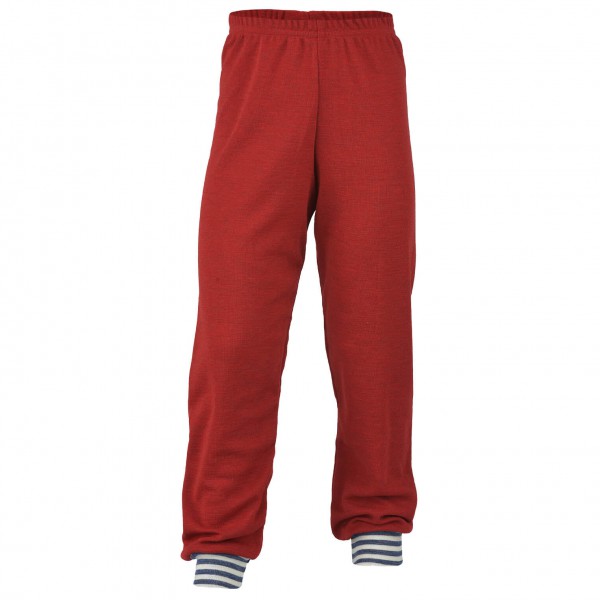 Engel - Kinder Hose Lang - Merinounterwäsche Gr 116 rot von Engel