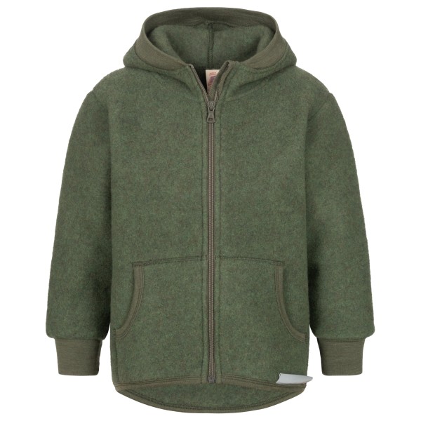 Engel - Kinder Kapuzenjacke Wollfleece - Wolljacke Gr 140 oliv Engel - Kinder Kapuzenjacke Wollfleece - Wolljacke Gr 140 oliv von Engel