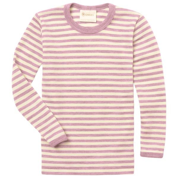 Engel - Kinder Shirt L/S - Merinounterwäsche Gr 128 rosa von Engel