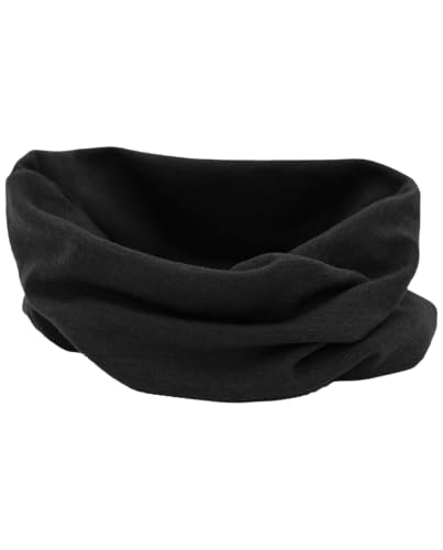 Engel Multitube, 100% kbT Merinowolle, Haramaki, Bauchwärmer, Loop-Schal, Rock oder Oberteil (Schwarz melange) von Engel