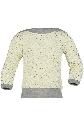 Engel Natur, Baby Pulli, 70% Wolle (kbT), 30% Seide (110/116, Natur (Bedruckt)) von Engel