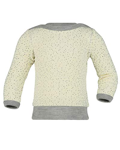 Engel Natur, Baby Pulli, 70% Wolle (kbT), 30% Seide (86/92, Natur (Bedruckt)) von Engel