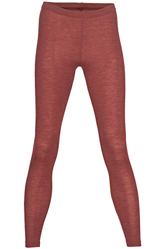 Engel Natur, Damen Leggings, Wolle Seide, Gr. 34-48 (38-40, Kupfer) von Engel