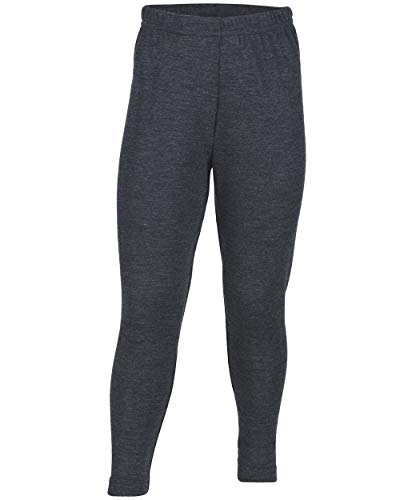 Engel Natur, Kinder Joggpants Feinripp, 70% Wolle (kbT), 30% Seide (104, Basalt) von Engel