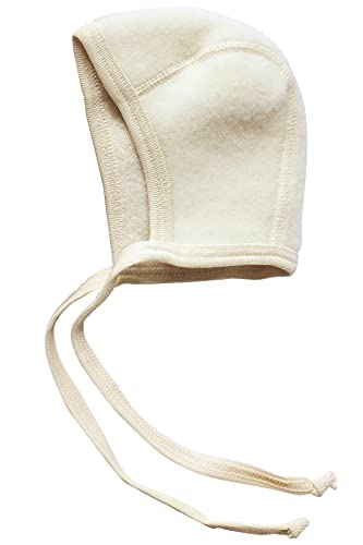 Engel Natur, Merino Baby Fleece Mütze, 100% Wolle (kbT), Maschinenwaschbar (Natur, 62-68) von Engel Natur