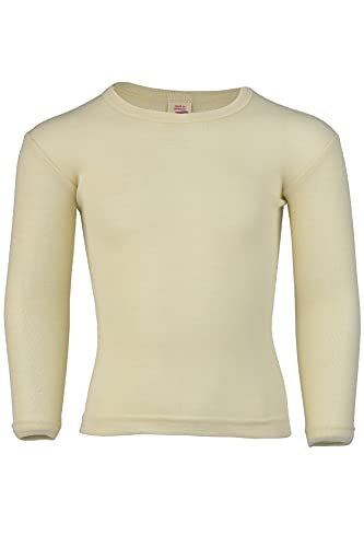 Engel Natur, Merino Kinder Unterhemd Langarm, 100% Wolle (kbT) (Natur, 104) von Engel Natur