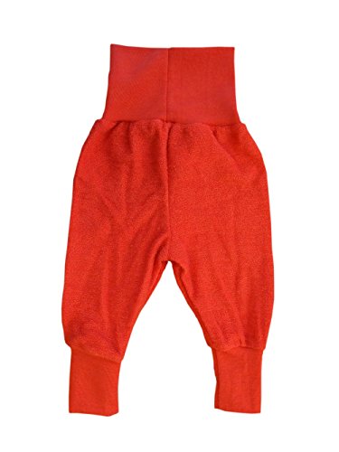 Engel Naturtextilien Bio Baby Hose mit Nabelbund kbT Schurwolle Frottee Gr. 50 56 hibiskus von Engel