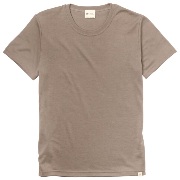 Engel - Shirt S/S - Merinoshirt Gr XS braun von Engel