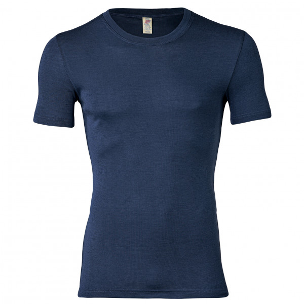 Engel - Shirt S/S - Merinounterwäsche Gr 46/48 blau von Engel
