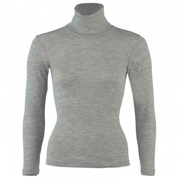 Engel - Women's Damen-Rolli L/S - Seidenunterwäsche Gr 38/40 grau von Engel