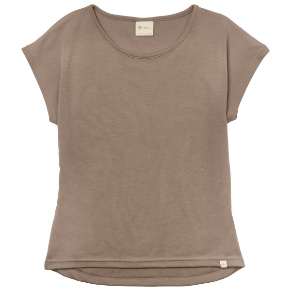 Engel - Women's Shirt überschnittene Schulter - Merinoshirt Gr 38/40 gelb von Engel