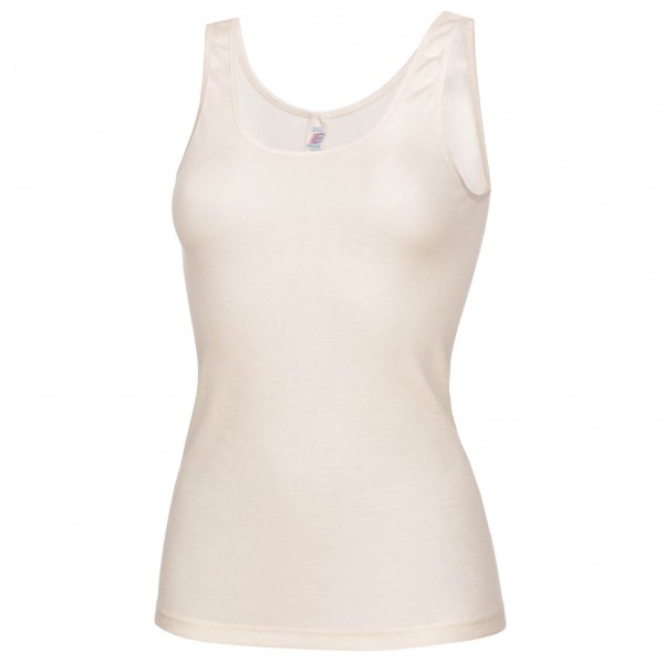 Engel - Women's Trägerhemd - Merinounterwäsche Gr 34/36 weiß/beige von Engel