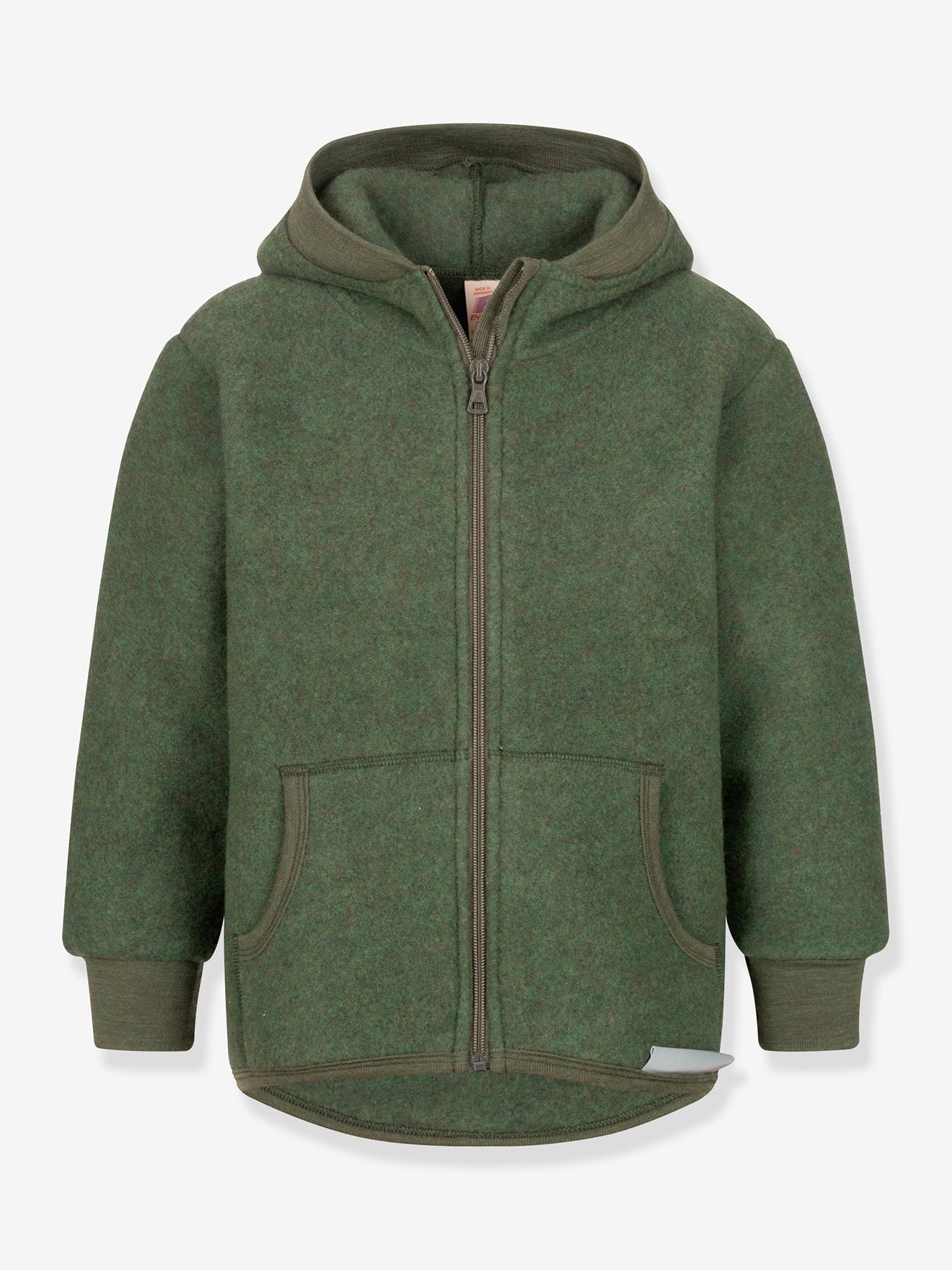 Kinder Fleecejacke aus Schurwolle mit Kapuze ENGEL Kinder Fleecejacke aus Schurwolle mit Kapuze ENGEL von Engel