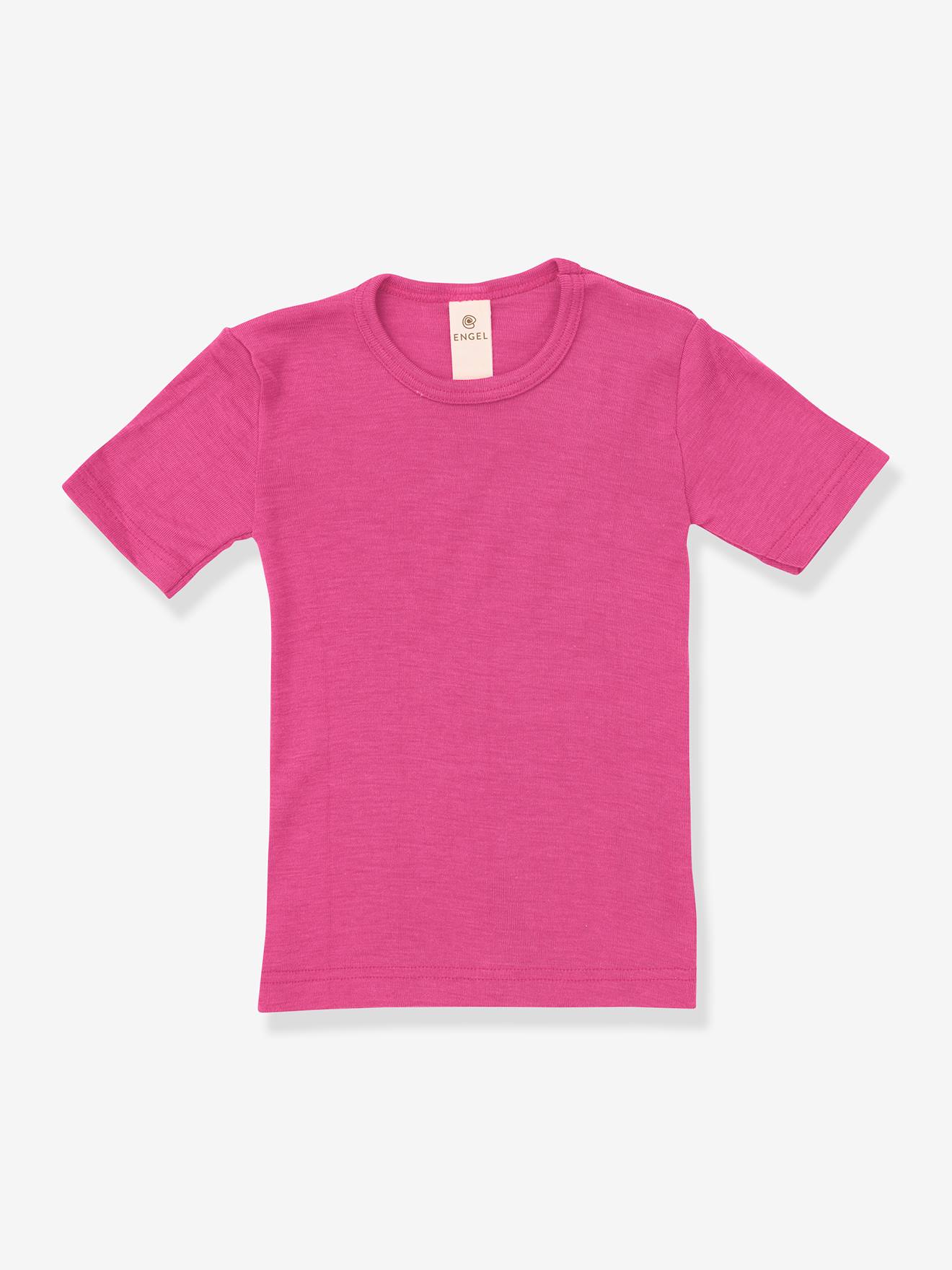 Kinder T-Shirt aus Wolle/Seide ENGEL von Engel