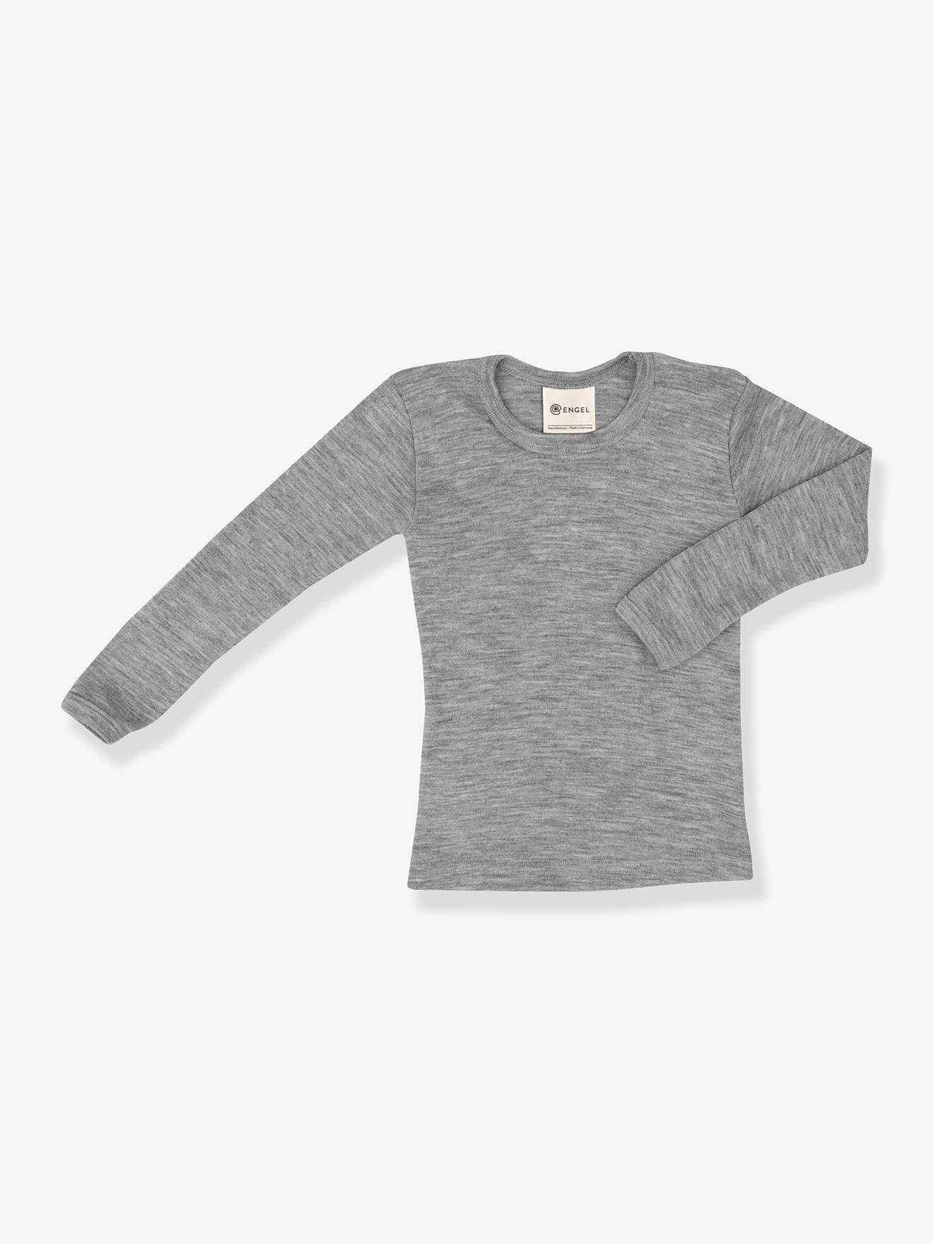 Langarmshirt aus Wolle/Seide Kinder ENGEL von Engel