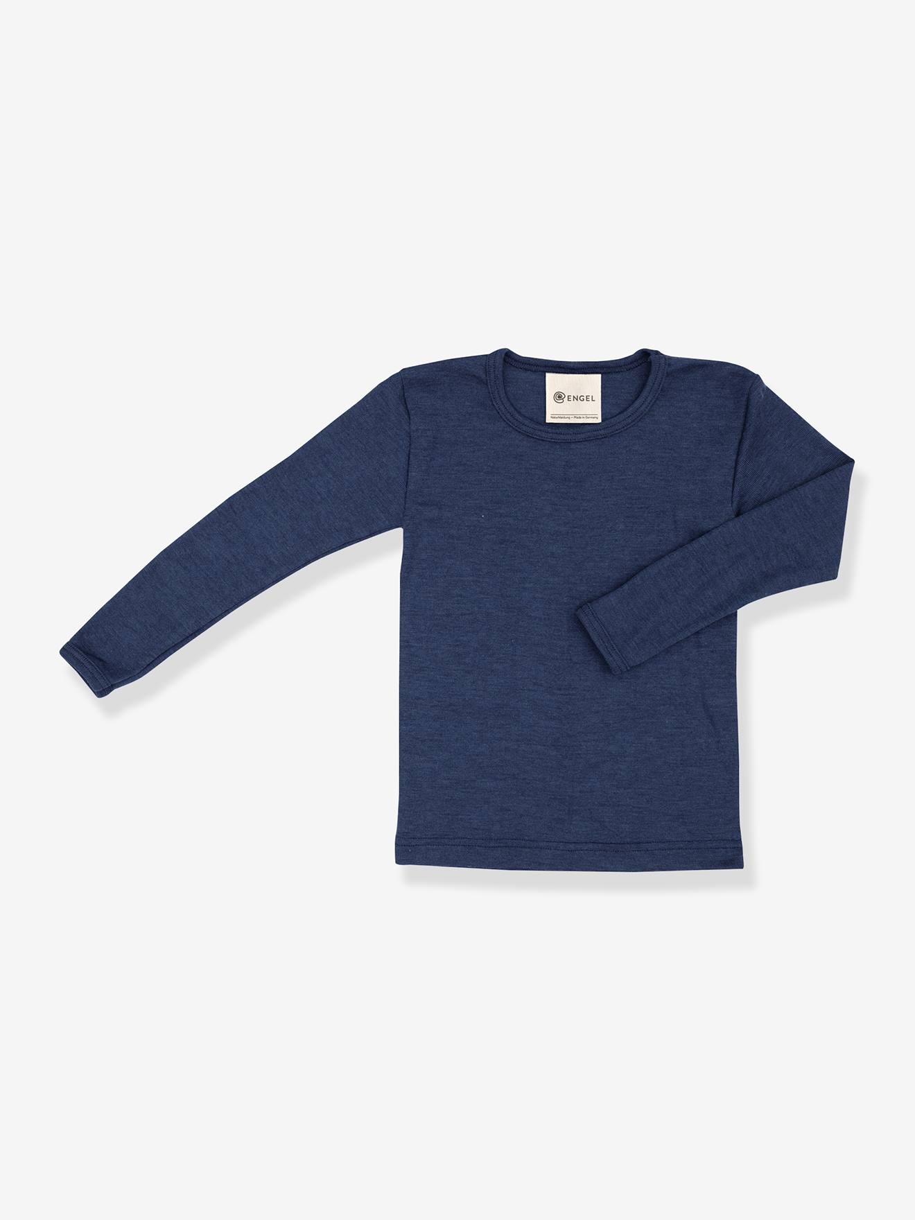 Langarmshirt aus Wolle/Seide Kinder ENGEL von Engel
