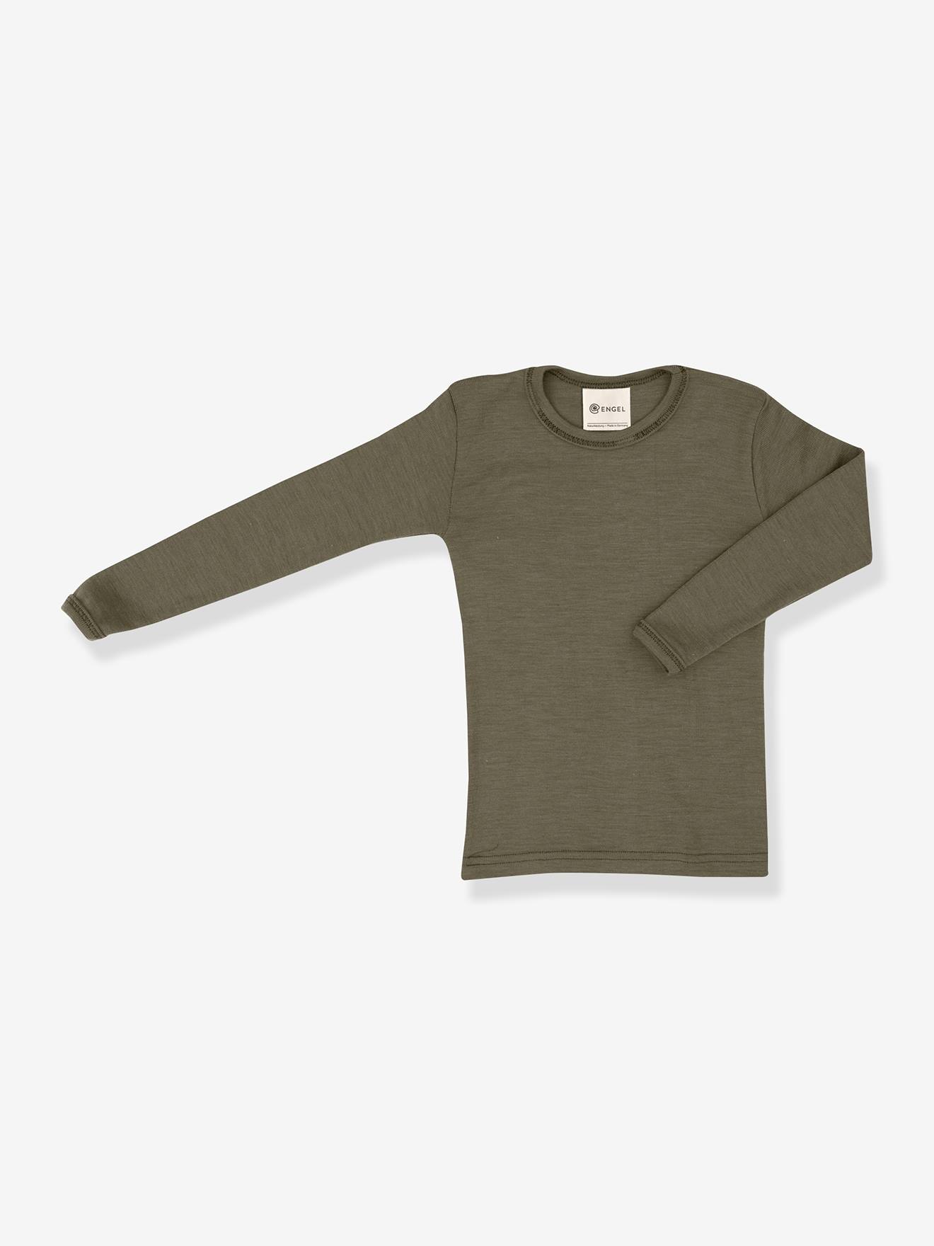 Langarmshirt aus Wolle/Seide Kinder ENGEL von Engel