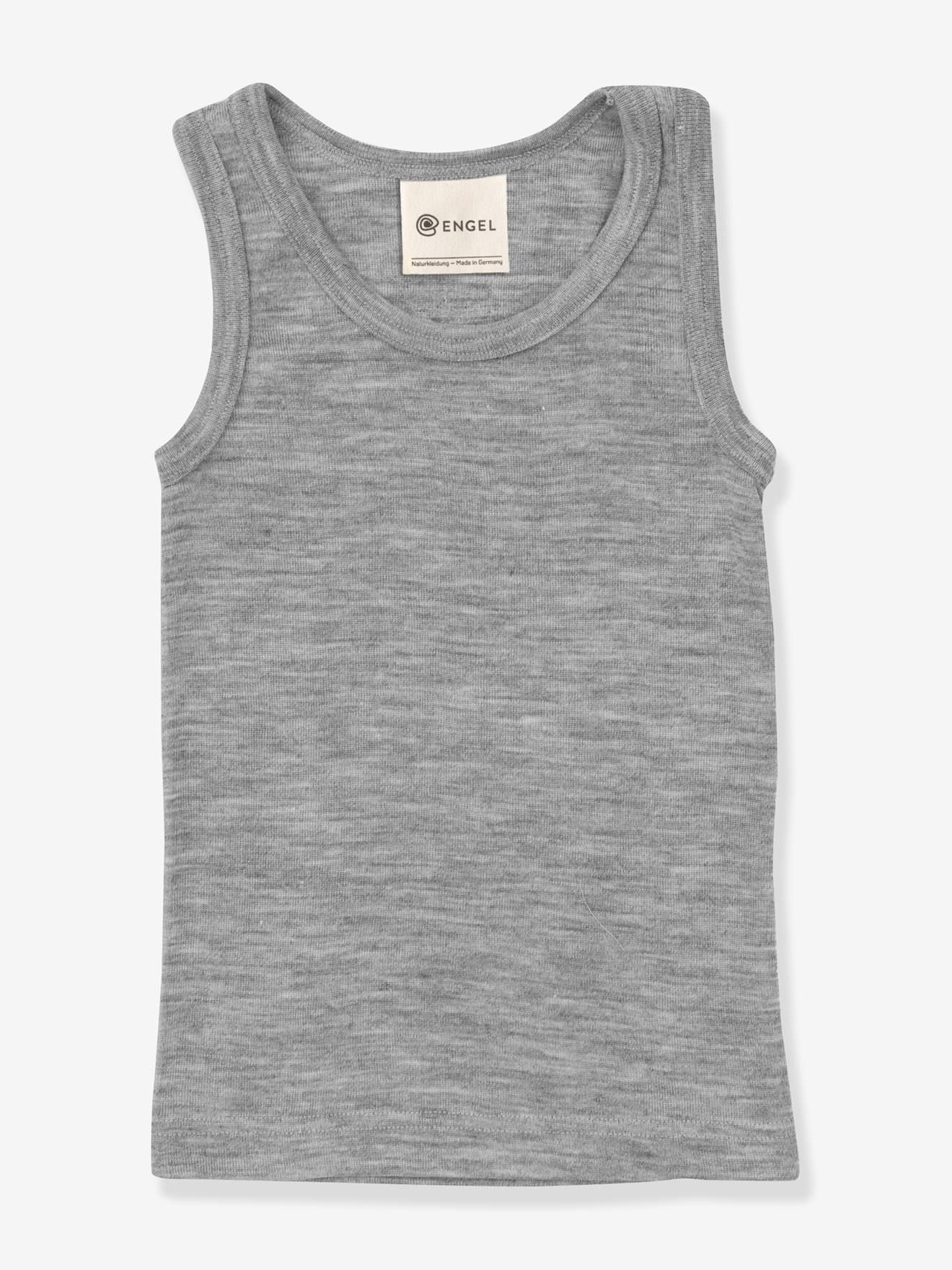 Tanktop aus Wolle/Seide Kinder ENGEL von Engel