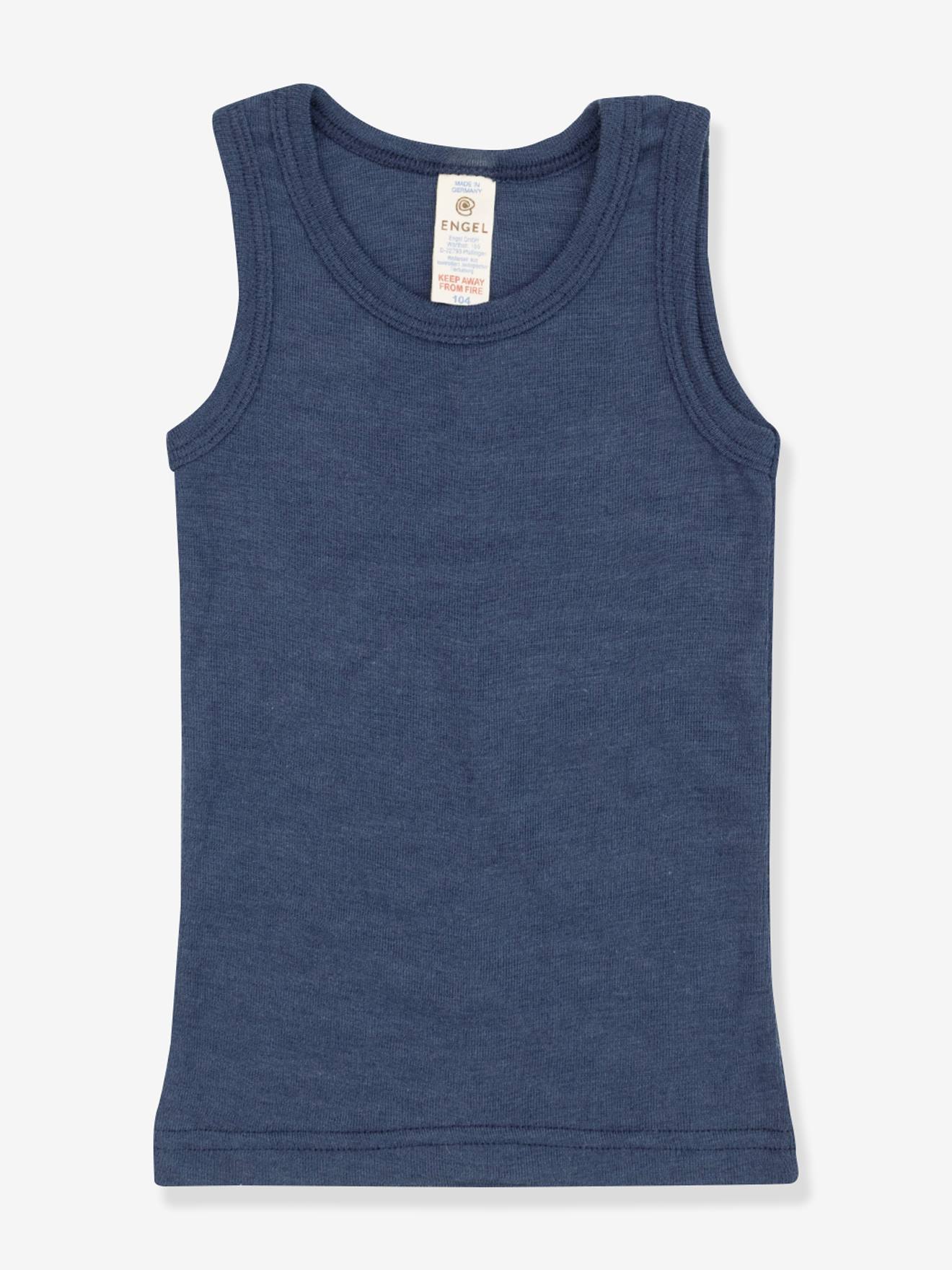 Tanktop aus Wolle/Seide Kinder ENGEL von Engel