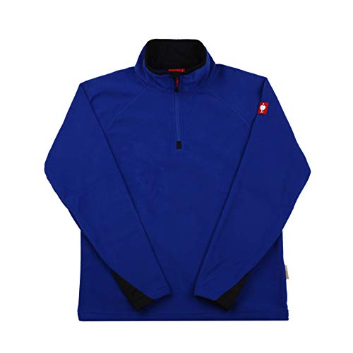 Engelbert Strauss Herren Fleecepullover Troyer dryplexx Micro, Farbe:Kornblau, Größe:L von Engelbert Strauss