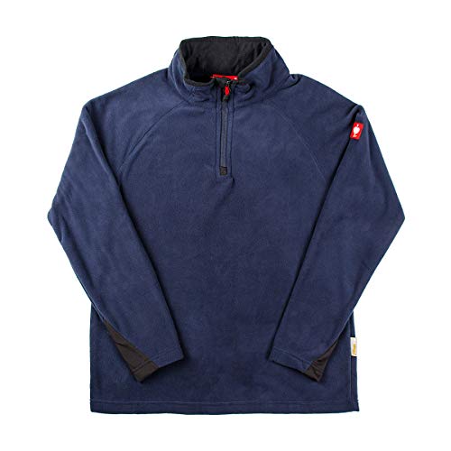 Engelbert Strauss Herren Fleecepullover Troyer dryplexx Micro, Farbe:dunkelblau, Größe:3XL von Engelbert Strauss