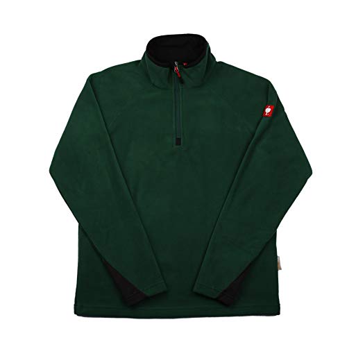 Engelbert Strauss Herren Fleecepullover Troyer dryplexx Micro, Farbe:grün, Größe:XL von Engelbert Strauss