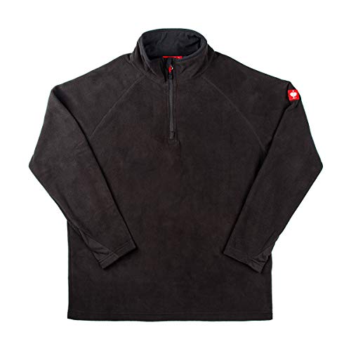 Engelbert Strauss Herren Fleecepullover Troyer dryplexx Micro, Farbe:schwarz, Größe:2XL von Engelbert Strauss