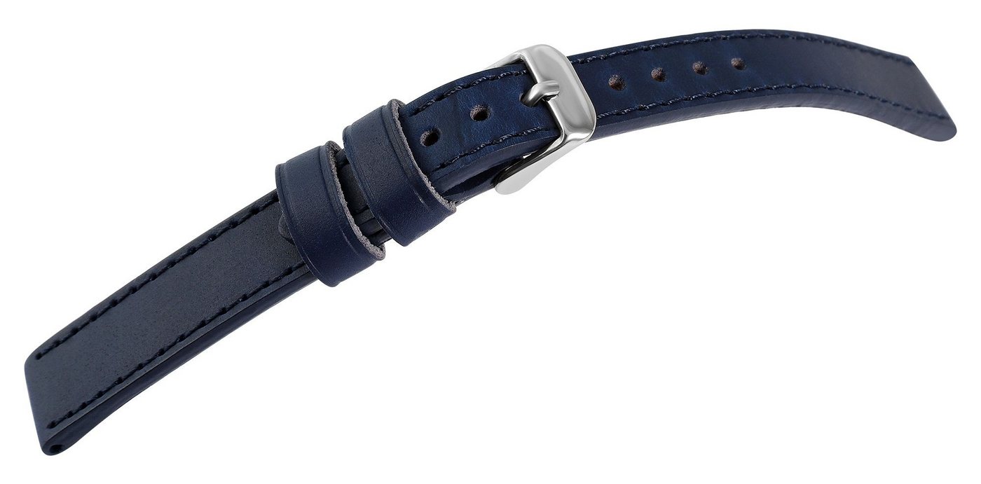 Engelhardt Uhrenarmband 8000447 Echt Lederarmband, super soft, dunkelblau von Engelhardt