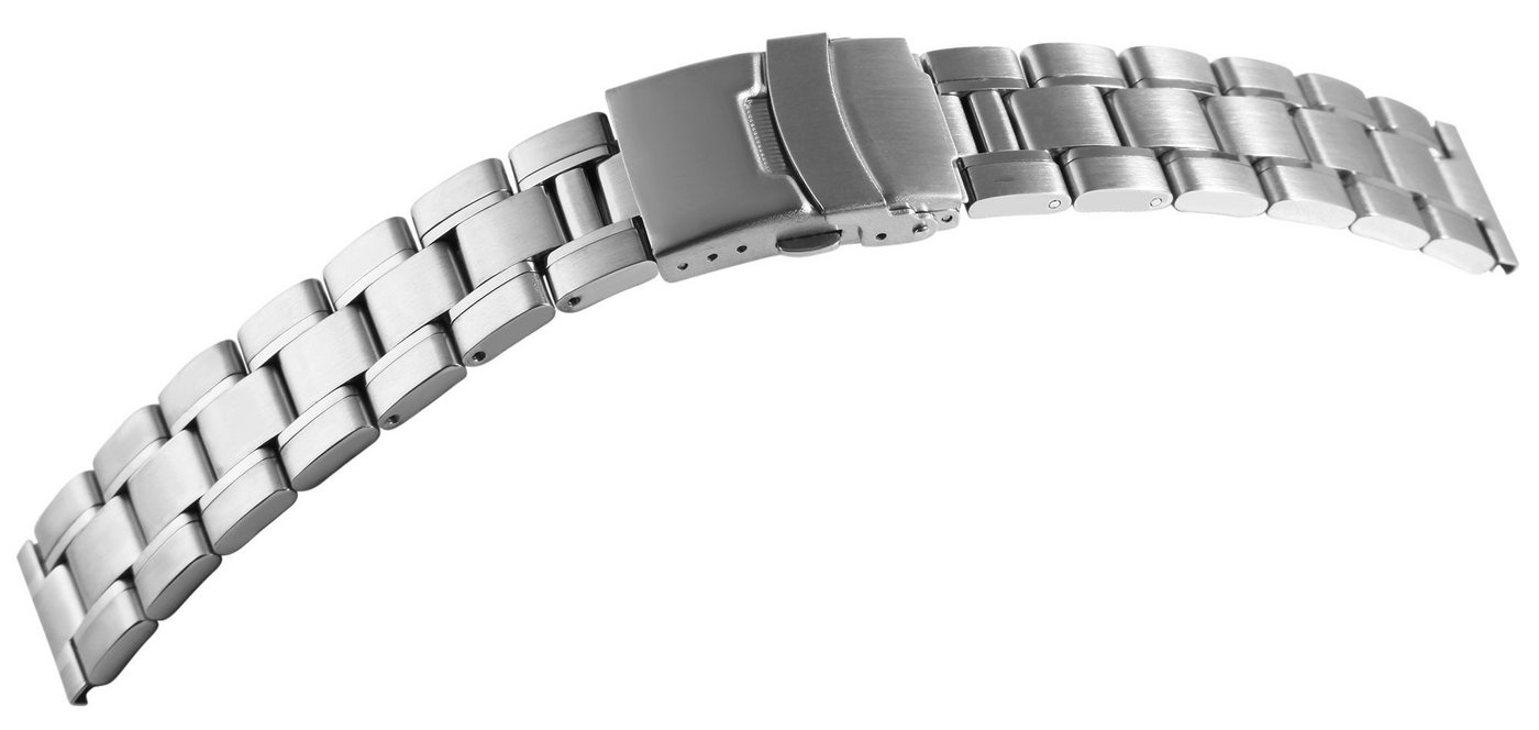 Engelhardt Uhrenarmband 8100127 Edelstahl-Uhrenarmband, silberfarben, 18 mm von Engelhardt