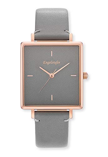 Engelsrufer ERWA-COLOUR-LGY2 Damen-Uhr Colour Analog Quarz Rosé Grau von Engelsrufer