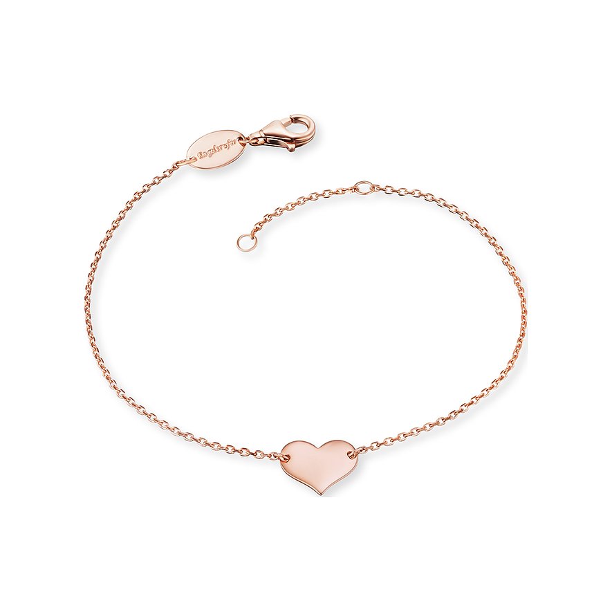 Engelsrufer Armband ERB-LILHEART-R 925er Silber platiniert von Engelsrufer