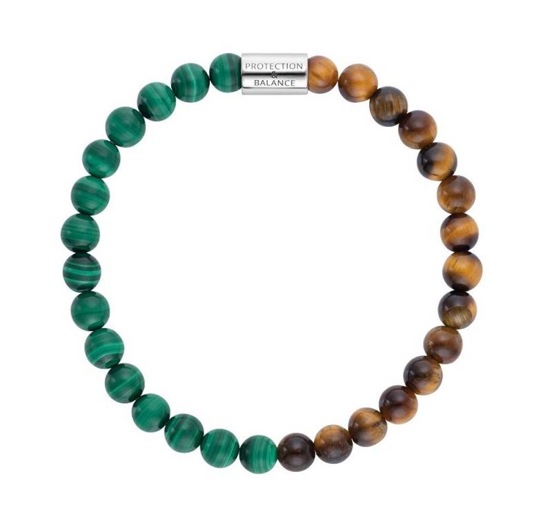 Engelsrufer Armband Engelsrufer Armband ERB-HEAL-ML-TE-M mit Malachit und Tigerauge, Größe (kein Set, 1-tlg., kein Set) von Engelsrufer