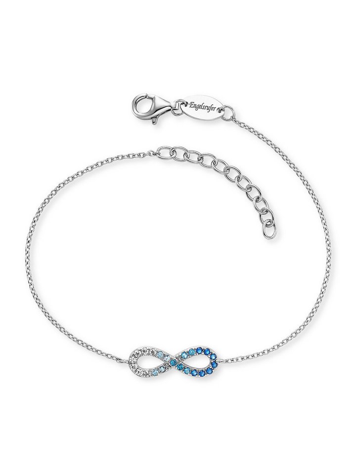 Engelsrufer Armband Yin Yang Infinity Ocean Shade, Made in Germany - mit Zirkonia (synth) von Engelsrufer