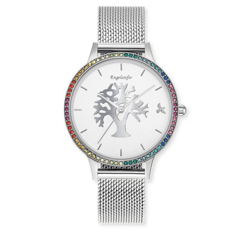 Engelsrufer Chronograph Engelsrufer Uhr Lebensbaum ERWA-TREE02-MS-MSZM Silber bunt von Engelsrufer
