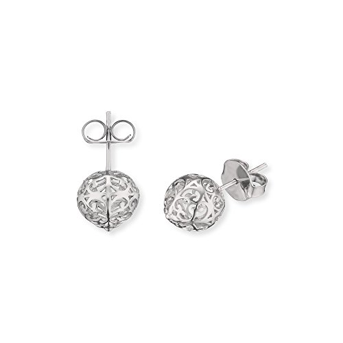 Engelsrufer Classic Ohrstecker für Damen 925er-Sterlingsilber Größe 10,4 mm von Engelsrufer