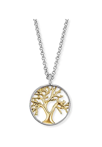 Engelsrufer Damen ERN-LILTREE-BG Halskette Mit Anhänger, Silber von Engelsrufer