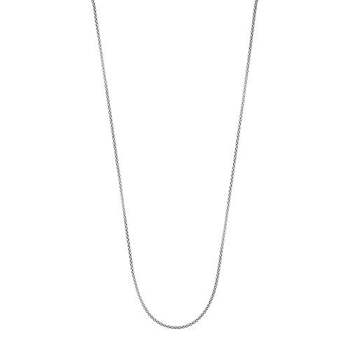 Engelsrufer Damen Koreaner Halskette aus Sterling Silber - Karabinerverschluss - in zwei Längen verstellbar - nickelfrei - Länge: 45 cm von Engelsrufer
