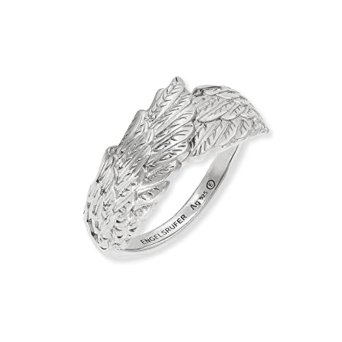 Engelsrufer Damen Ring Flügel Symbol aus Sterling Silber - Größenverstellbar - nickelfrei von Engelsrufer