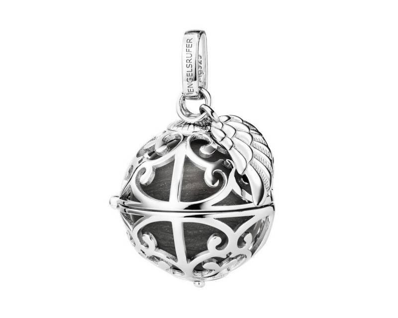 Engelsrufer Einlage für Schmuckanhänger Engelsrufer Anhänger Klangkugel Grau ER-23-27-M von Engelsrufer