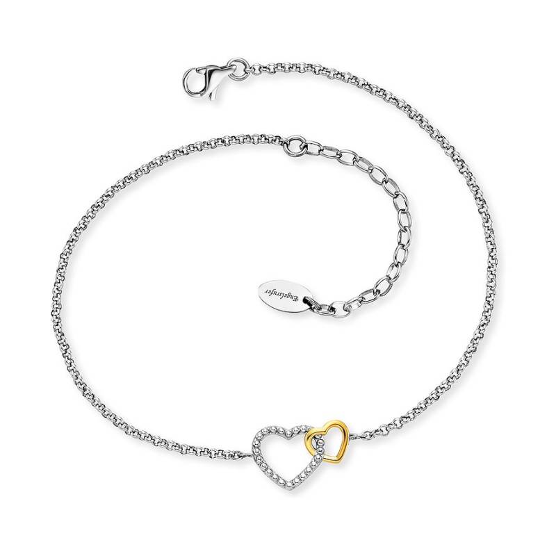 Engelsrufer Fußkette SS25 ERFS-HEART-BIG Edelstahl von Engelsrufer