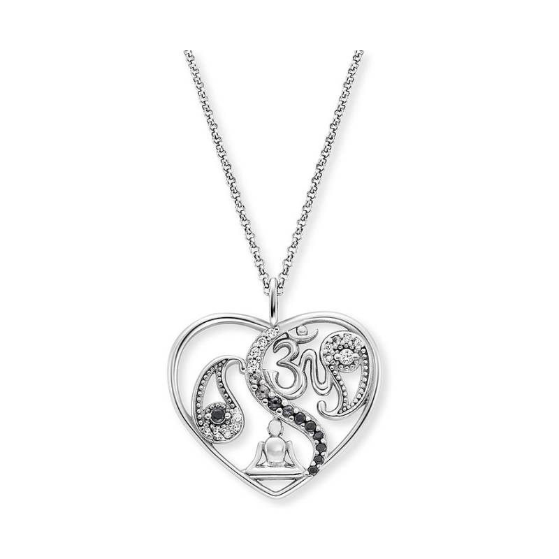Engelsrufer Kette SS25 ERN-YIYAHEART-26-ZI 925er Silber von Engelsrufer