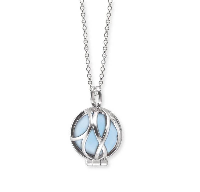 Engelsrufer Kette mit Anhänger Engelsrufer Halskette ERN-HEALPARA-BA-XS Powerful Stone Blauer Achat von Engelsrufer