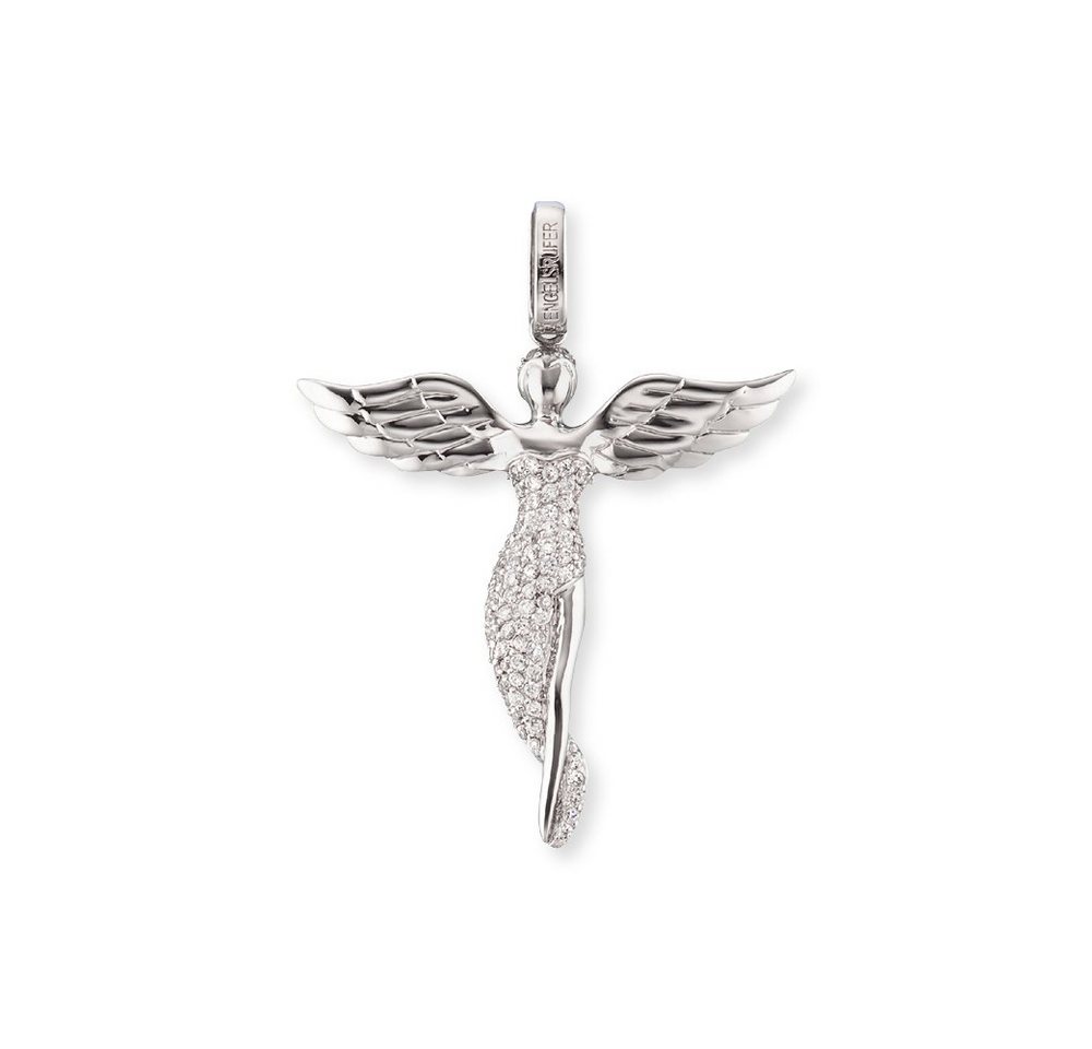 Engelsrufer Kettenanhänger Engelsrufer Anhänger ERP-ANGEL-M Engel Silber von Engelsrufer