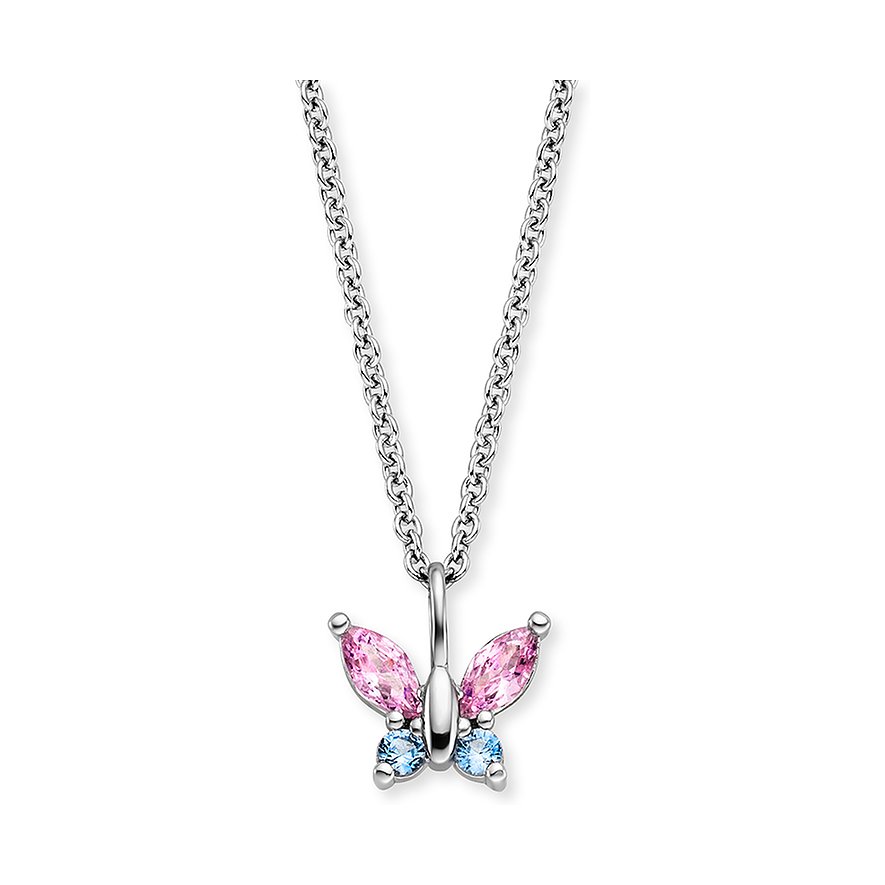 Engelsrufer Kinderkette HENS-BUTTERFLY1-ZI Edelstahl von Engelsrufer